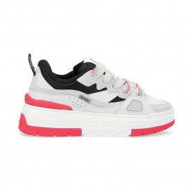 маратонки,дамски,маратонки,no,name,nollie,trainers,white,black,coral,(grey)