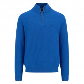 блуза,мъжки,пуловери,fynch,hatton,1513222,half,zip,sweater,blue
