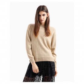 блуза,дамски,пуловери,дамски,плетени,дрехи,armani,exchange,6dym2c,ym2fz,sweater,beige