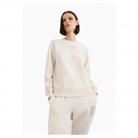 блуза,дамски,блузи,armani,exchange,6dym68,yjegz,sweatshirt,white