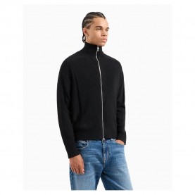 блуза,мъжки,пуловери,armani,exchange,6dze6g,zm5bz,full,zip,sweater,black