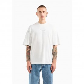 тениска,мъжки,тениски,armani,exchange,6dztls,zjlfz,short,sleeve,t,shirt,off,white,(white)