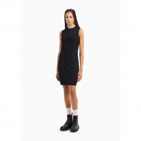 рокля,дамски,поли,и,рокли,armani,exchange,8nya9a,ymh6z,sleeveless,dress,black