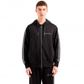 блуза,мъжки,пуловери,armani,exchange,8nzmsh,z9n1z,full,zip,sweatshirt,black