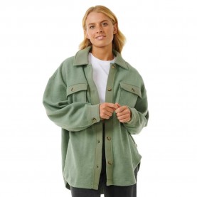 дамски,якета,и,палта,rip,curl,high,tide,overshirt,green