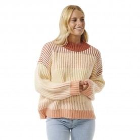блуза,дамски,пуловери,дамски,плетени,дрехи,rip,curl,soleil,rib,sweater,burnt,red,(beige)