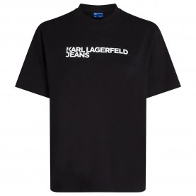 тениска,дамски,тениски,karl,lagerfeld,a1w17005,short,sleeve,t,shirt,black