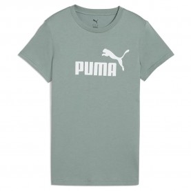 тениска,дамски,тениски,puma,ess,n1,logo,short,sleeve,t,shirt,green,moon,(green)