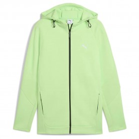 блуза,мъжки,пуловери,puma,evostripe,full,zip,sweatshirt,spring,fern,(green)