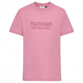 тениска,детски,тениски,hummel,base,short,sleeve,t,shirt,pink,(polignac)