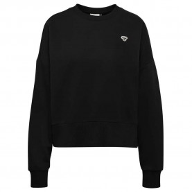 блуза,дамски,блузи,hummel,boxy,bee,sweatshirt,black,(black)