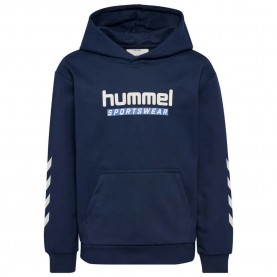 суичър,детски,блузи,hummel,logo,hoodie,dress,blues,(blue)