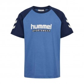 тениска,детски,тениски,hummel,logo,short,sleeve,t,shirt,multicolor,(7379)
