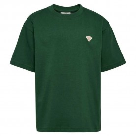 тениска,детски,тениски,hummel,loose,bee,short,sleeve,t,shirt,dark,green,(green)