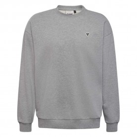 блуза,дамски,блузи,hummel,loose,bee,sweatshirt,grey,melange,(grey)