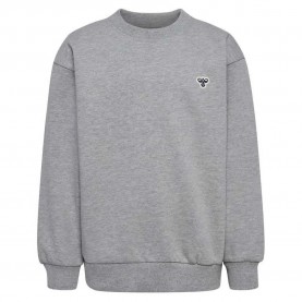 блуза,детски,блузи,hummel,loose,bee,sweatshirt,grey,melange,(grey)