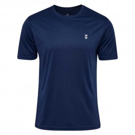 тениска,мъжки,тениски,hummel,pulse,training,short,sleeve,t,shirt,dress,blues,(blue)