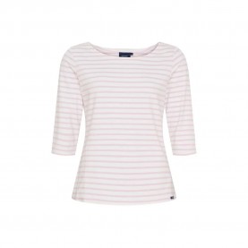 тениска,дамски,тениски,sea,ranch,marina,3,4,sleeve,t,shirt,white,pale,pink,(pink)