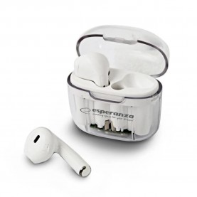 слушалки,слушалки,esperanza,eh237w,wireless,earphones,white,(black)