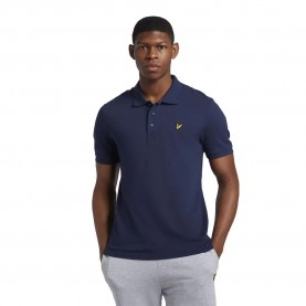 мъжки,блузи,с,яка,lyle,&,scott,plain,short,sleeve,polo,navy,(blue)