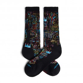 чорапи,мъжки,чорапи,jimmy,lion,athletic,basquiat,kings,of,egypt,crew,socks,black,(black)