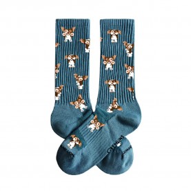 чорапи,мъжки,чорапи,jimmy,lion,athletic,gizmo,crew,socks,blue,(dark,acqua)