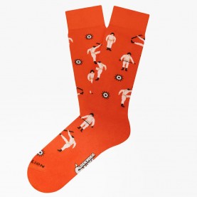чорапи,мъжки,чорапи,jimmy,lion,clockwork,orange,pattern,long,socks,orange,(orange)