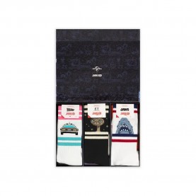 чорапи,мъжки,чорапи,jimmy,lion,extraordinary,socks,3,pairs,black