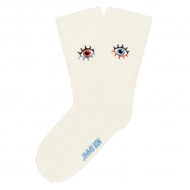 чорапи,дамски,чорапи,jimmy,lion,eyes,crew,socks,beige,(beige)