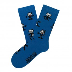чорапи,детски,чорапи,jimmy,lion,felix,pattern,crew,socks,blue,(blue)