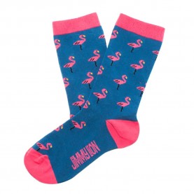 чорапи,детски,чорапи,jimmy,lion,flamingo,crew,socks,blue,(blue)