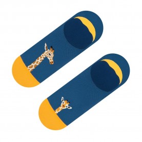 чорапи,мъжки,чорапи,jimmy,lion,giraffe,no,show,socks,blue,(blue)