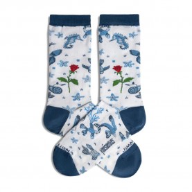 чорапи,мъжки,чорапи,jimmy,lion,ynes,suelves,mermaids,short,socks,white,(white)