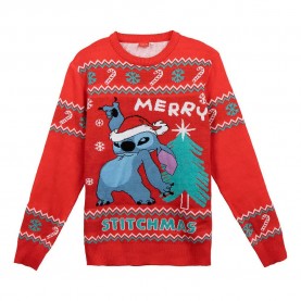 блуза,мъжки,пуловери,cerdá,christmas,stitch,sweater,red,(red)