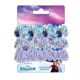 Disney Frozen scrunchie 3 pieces - Blue (Blue) хигиена,аксесоари,disney,frozen,scrunchie,3,pieces,blue,(blue)