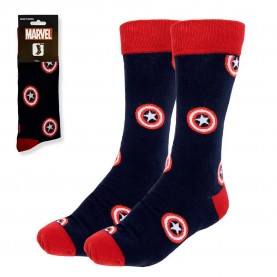 чорапи,детски,чорапи,cerdá,marvel,socks,blue,(black)