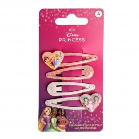 Disney Princess hair clips 4 pieces - Pink (Pink / Pink) хигиена,аксесоари,disney,princess,hair,clips,4,pieces,pink,(pink,pink)