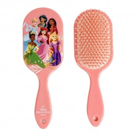 Disney Rectangular childish princess hair brush - Pink (Pink / Pink) хигиена,аксесоари,disney,rectangular,childish,princess,hair,brush,pink,(pink,pink)