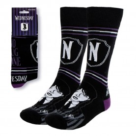 чорапи,мъжки,чорапи,cerdá,wednesday,socks,black,lilac,(black)