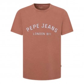 Тениска Pepe jeans Aldridge short sleeve T-shirt - Brown (Light Terracotta Brown) тениска,мъжки,тениски,pepe,jeans,aldridge,short,sleeve,t,shirt,brown,(light,terracotta,brown)
