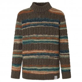 Блуза Pepe jeans Clif sweater - Brown (Walnut Brown) блуза,мъжки,пуловери,pepe,jeans,clif,sweater,brown,(walnut,brown)