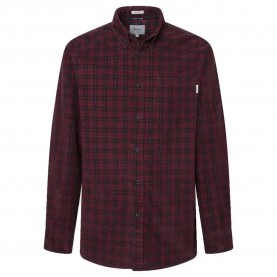 риза,с,дълъг,ръкав,мъжки,ризи,pepe,jeans,marel,long,sleeve,shirt,tibetan,red,(red)