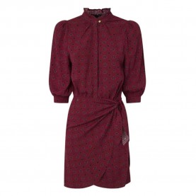 рокля,дамски,поли,и,рокли,pepe,jeans,picci,long,sleeve,short,dress,red