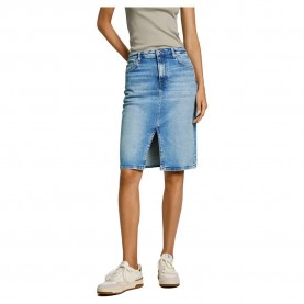 пола,дамски,поли,и,рокли,pepe,jeans,pl901182,midi,skirt,blue