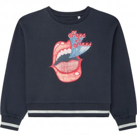 блуза,детски,блузи,pepe,jeans,tifini,sweatshirt,blue,(dulwich,blue)