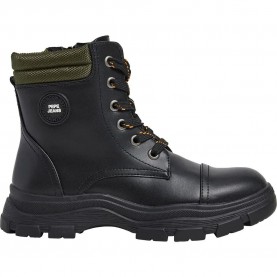 Обувки Pepe jeans Track Combat B boots - Black (Black) обувки,дамски,боти,мъжки,боти,pepe,jeans,track,combat,b,boots,black,(black)