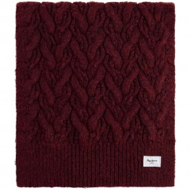шал,ръкавици,шапки,и,шалове,pepe,jeans,wallis,scarf,red,(burnt,red)