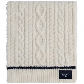 шал,ръкавици,шапки,и,шалове,pepe,jeans,wanda,scarf,mousse,white,(white)