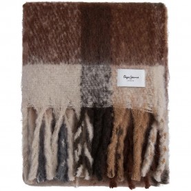 шал,ръкавици,шапки,и,шалове,pepe,jeans,yaiza,scarf,brown,(earth,brown)
