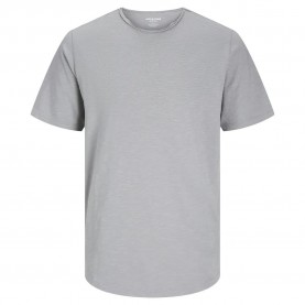 Тениска Jack & jones Basher short sleeve T-shirt - Grey (Ultimate Grey) тениска,мъжки,тениски,jack,&,jones,basher,short,sleeve,t,shirt,grey,(ultimate,grey)